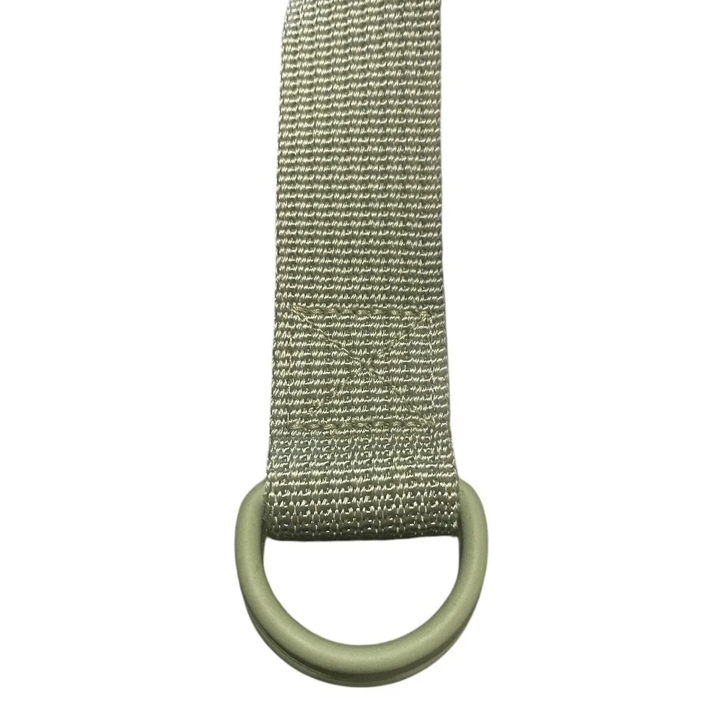 Vineyard Vines Belt Men's SM Olive Green Nylon D Ring Lightweight Preppy Dad NWT